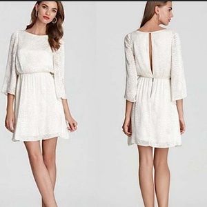 Alice & Olivia white Malika dress M